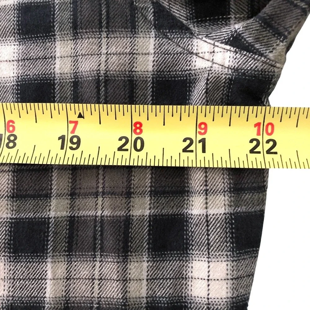 KUHL Dillingr Flannel Shirt Mens Medium Cotton Tencel‎ Long Sleeve Button Up